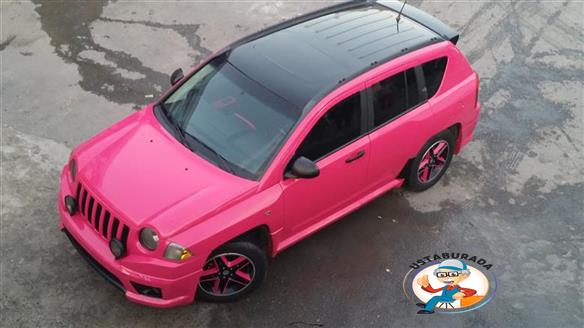 Jeep Pembe Kaplama
