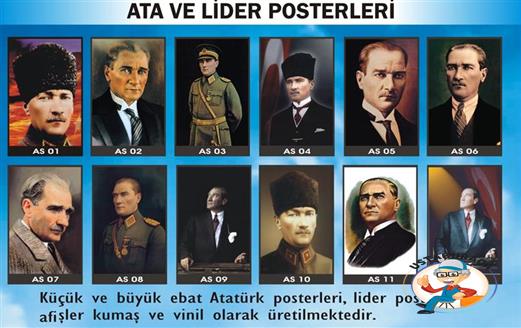 Ata Ve Lider Posterleri