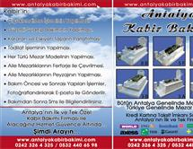 Antalya, Kabir, Bakımı, Mermer, Granit, Traverten, Mezar Modelleri, Fiyatları, Taşları, Yapım, Hizmetleri
