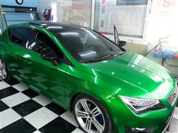 Seat Leon Metalik Yeşil Kaplama