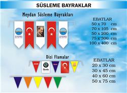 Açılış Ve Organizasyon Süsleme Bayrakları